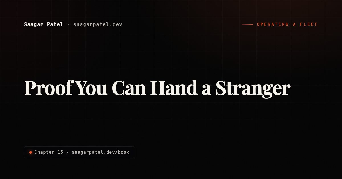 Proof You Can Hand a Stranger share card