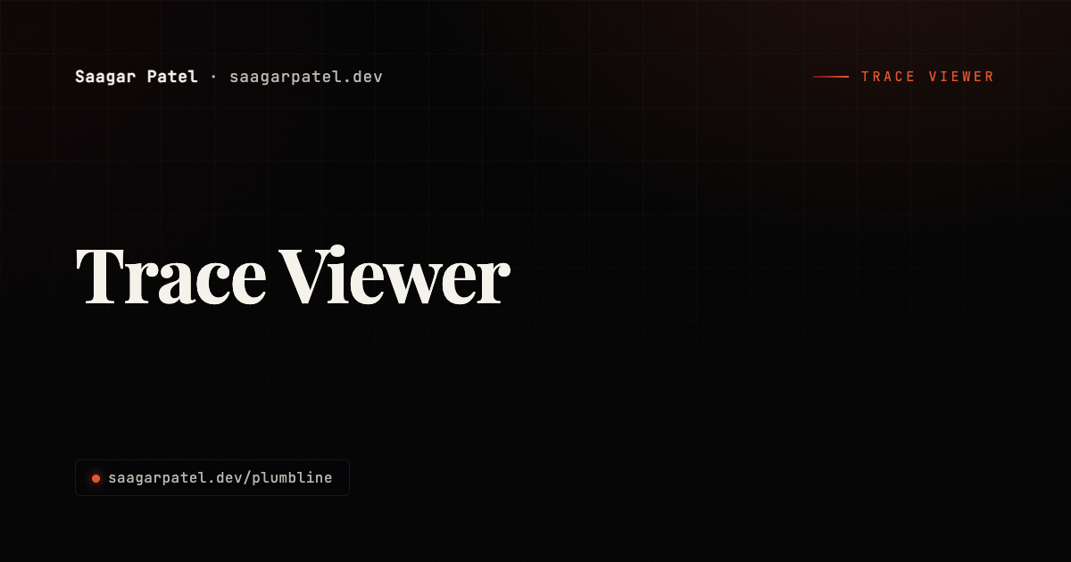 Trace Viewer share card